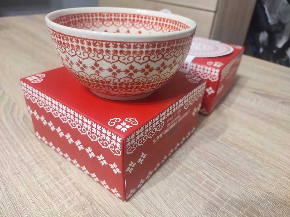 Miska miseczka coca cola ceramika bolesławiec