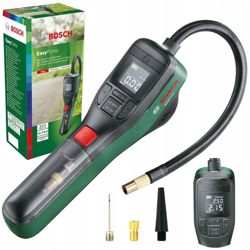 BOSCH POMPKA KOMPRESOR elektryczny AKC4328 Easy Pump do roweru pompek