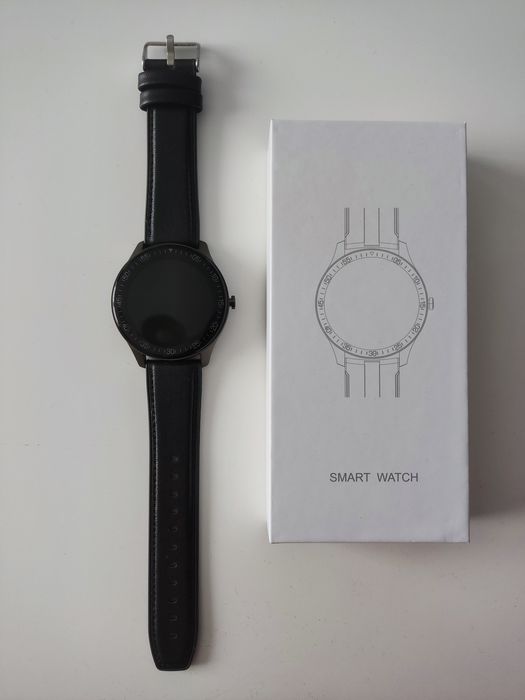 NOWY smartwatch zegarek ciśnieniomierz EKG powiadomienia MENU PL