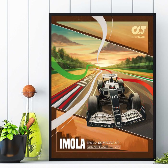 plakat F1, plakat obraz grafika formuła jeden, obraz auto F1 bolid