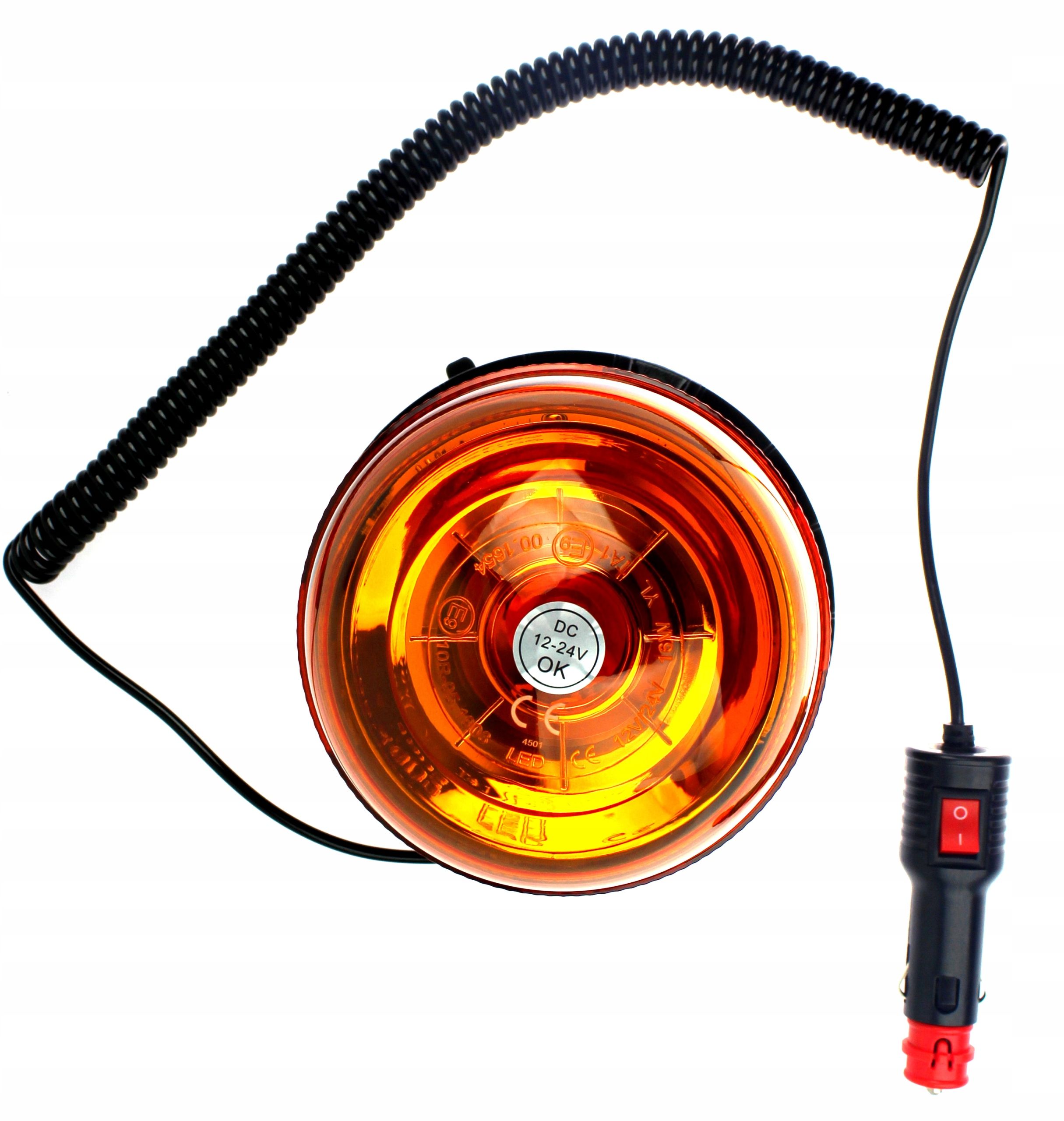 Lampa Ostrzegawcza Led Kogut 12V 24V Na Magnes