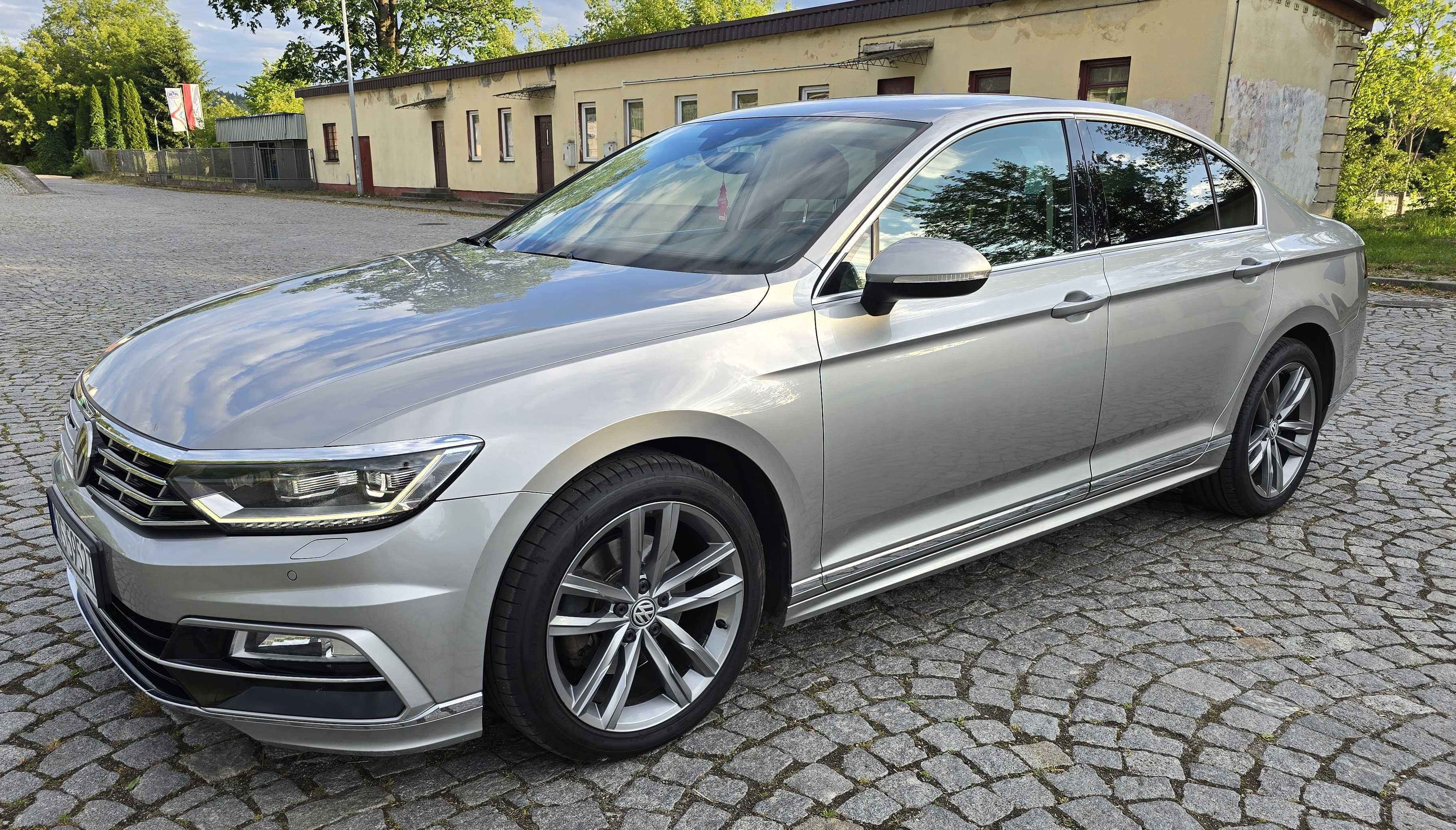 VW Passat R-LINE 2.0 TDI Highline Polski salon