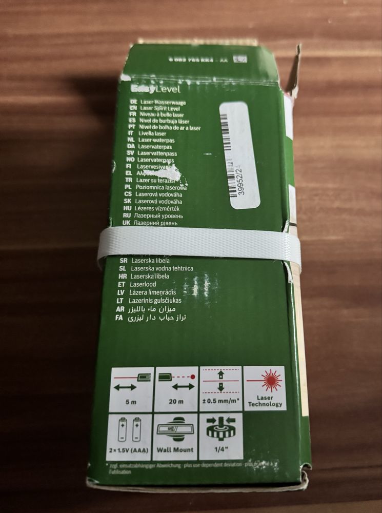 Bosch Poziomica Laserowa  EASY LEVEL 1P