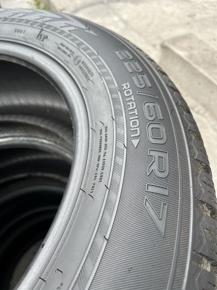 Шини 225/60 R17 Nokian WR SUV 4 резина бу зима