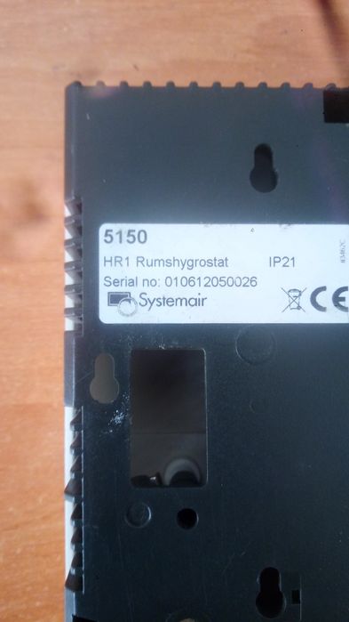 Комнатный гигростат Sistemair HR1