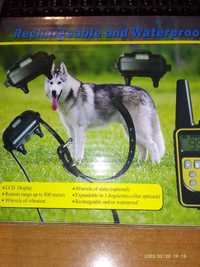 Smycz elektroniczna dla psa Przeciw szczekaniu.Szkolenie wibracje szok