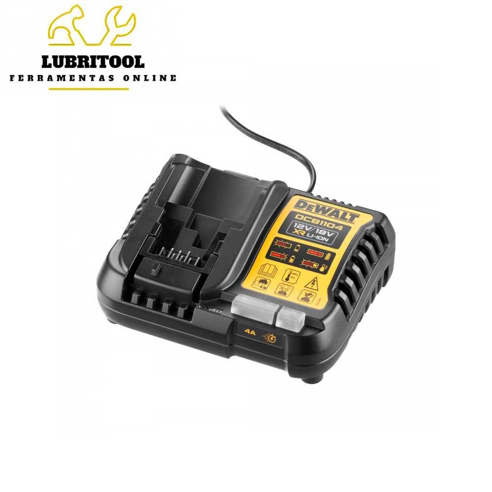 DEWALT Carregador de Baterias Rápido XR 12V-18V DCB1104 | NOVOS