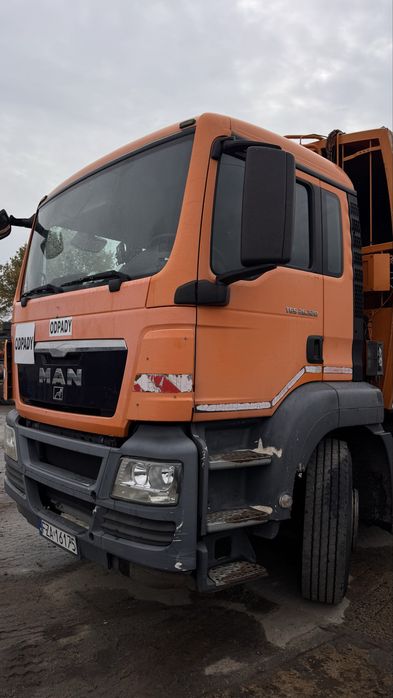 MAN TGS śmieciarka możliwa wymiana na podnośnik
