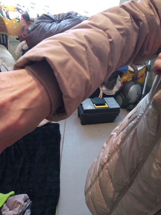 Продам пуховик очень теплый