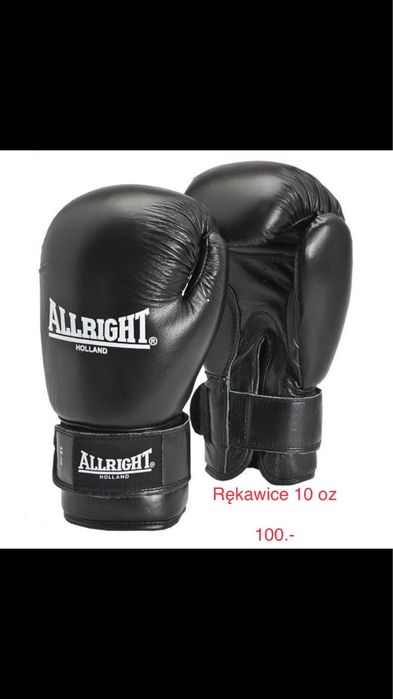 Wyprzedaż - Rękawice boks 10 Oz Allright - ostatnie sztuki !