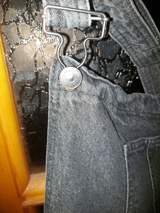 Мужской джинсовый фирменный комбинезон 56-58р