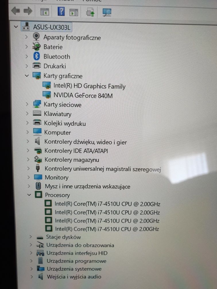 Asus ux303l win11 i7 dotyk