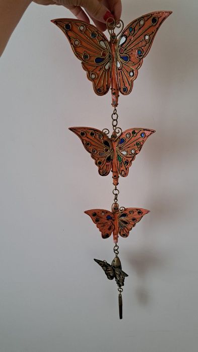 Peça decorativa de borboletas