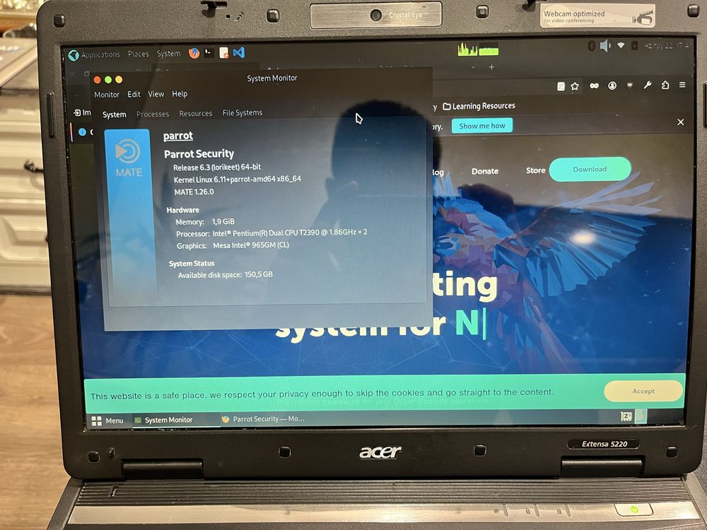 Ноутбук Acer Extensa 5220