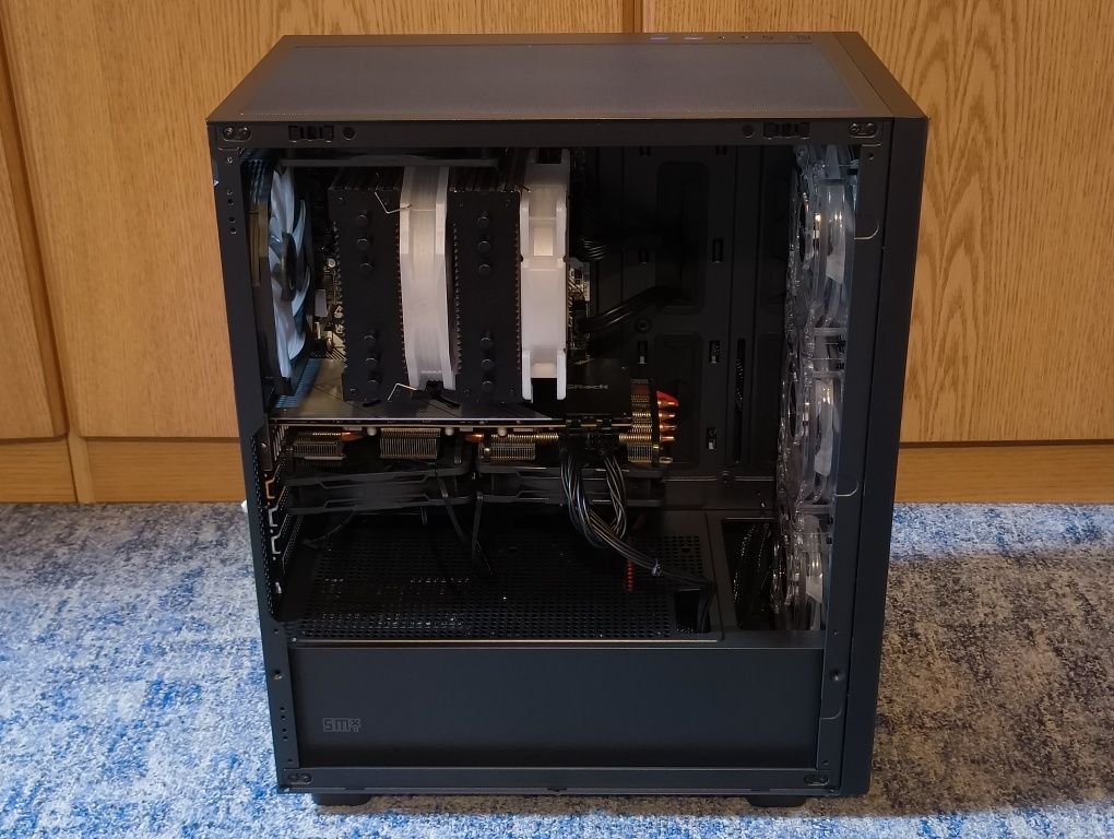Gamingowy komputer stacjonarny z RGB: Ryzen 5 5600X | RX 5700 XT