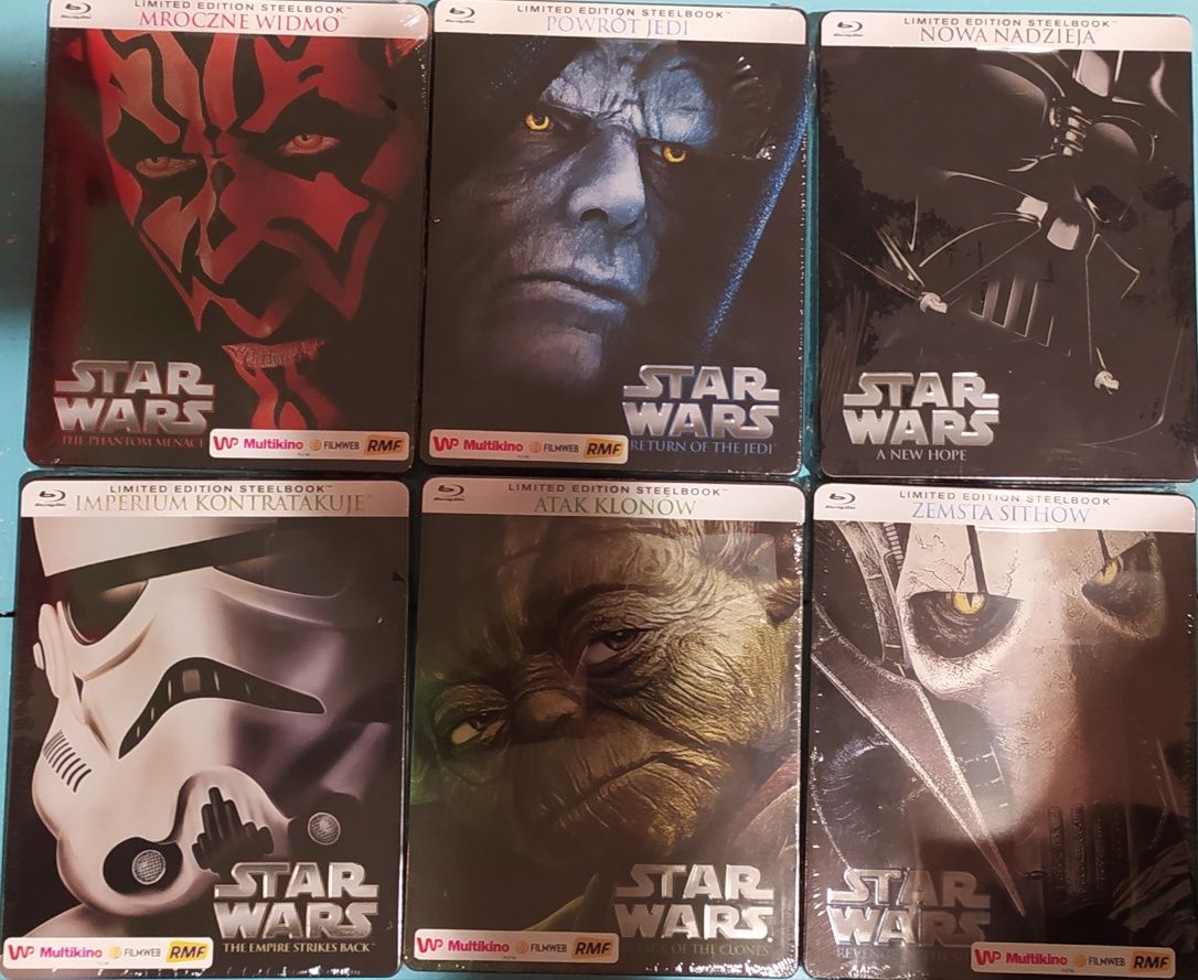 Kolekcja Star Wars 6 Blu Ray