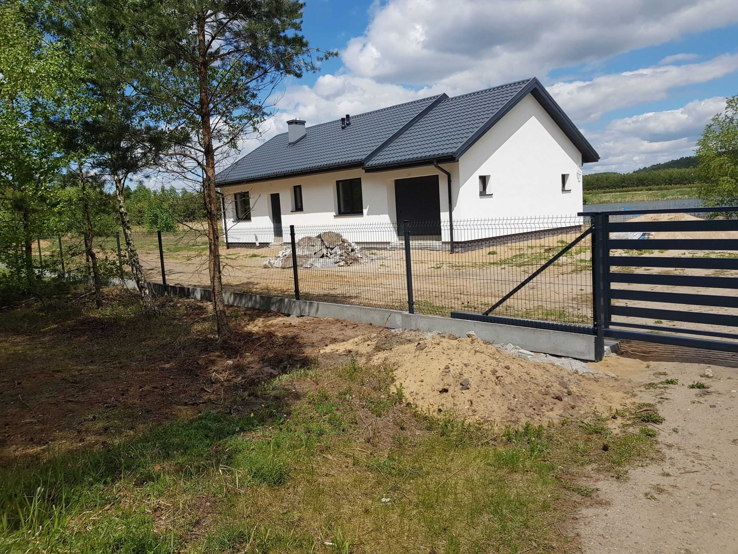 Płoty ogrodzenia, bramy wjazdowe ogrodzenie panelowe z montażem