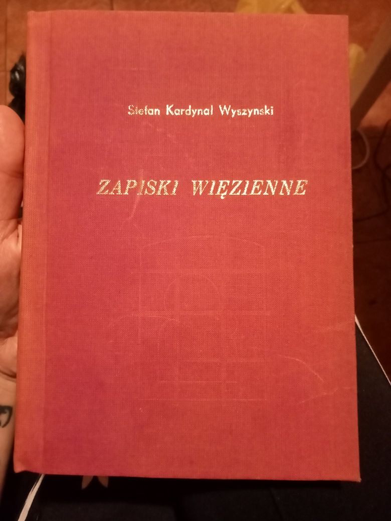 Książka- Stefan Wyszyński "zapiski więzienne"  Paris 1982