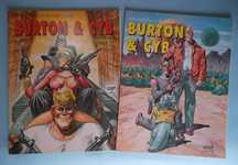 BURTON & CYB - por Segura & Ortiz - 2 volumes - em italiano.