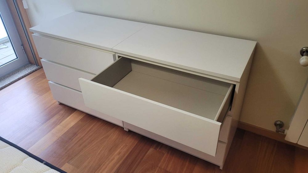 Cómodas de quarto brancas