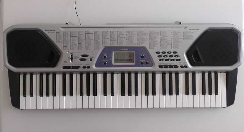 Casio CTK-481 + zasilacz i instrukcja EN