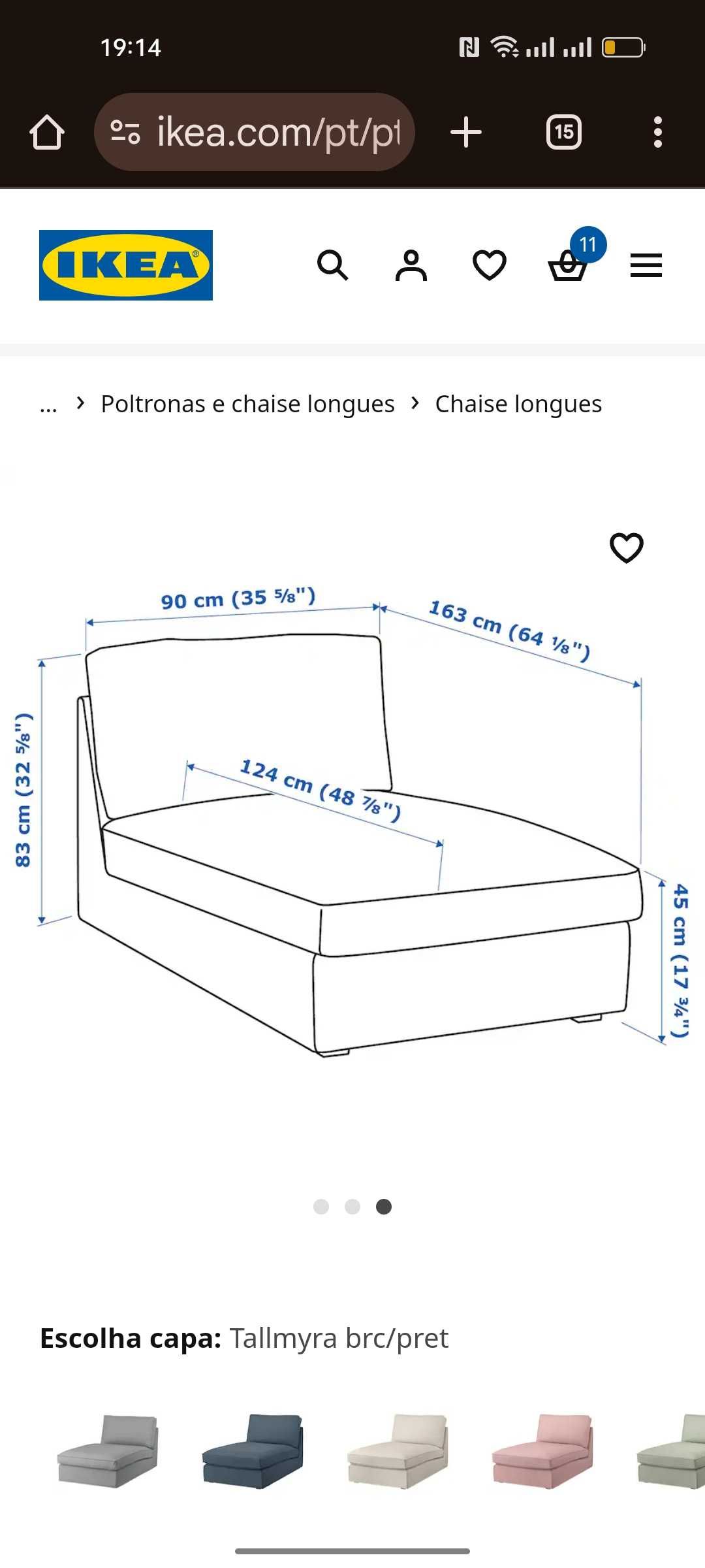 KIVIK Chaise longue