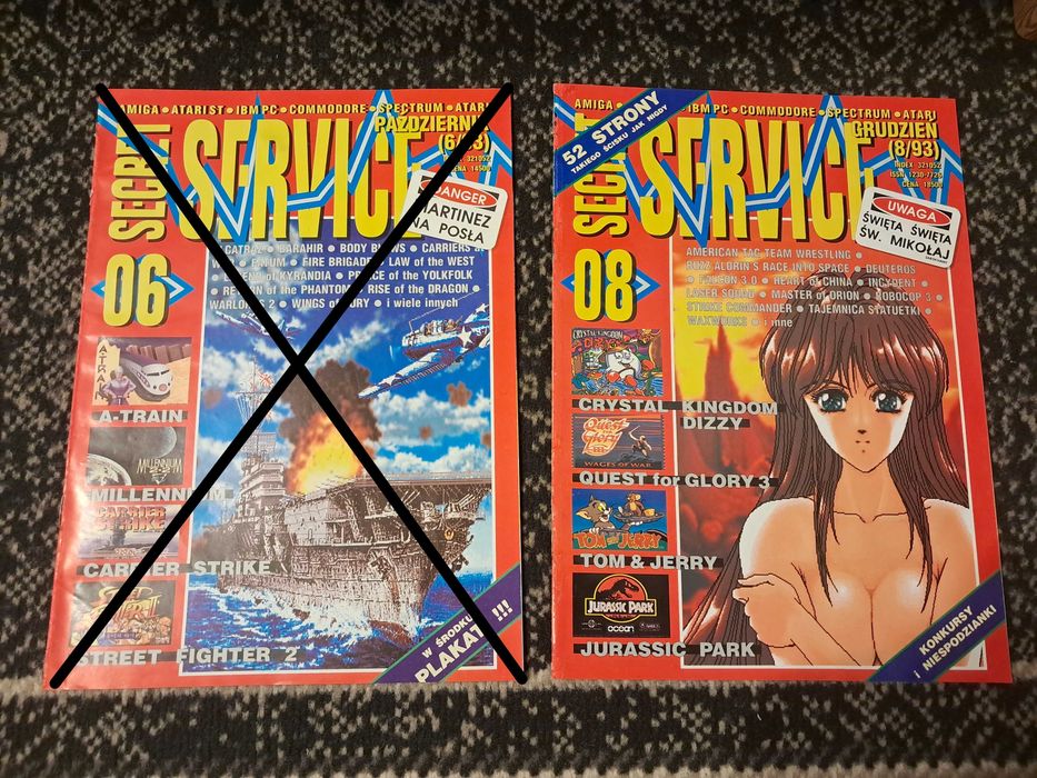 Secret Service - 1993/94/95 - 21 Numerów