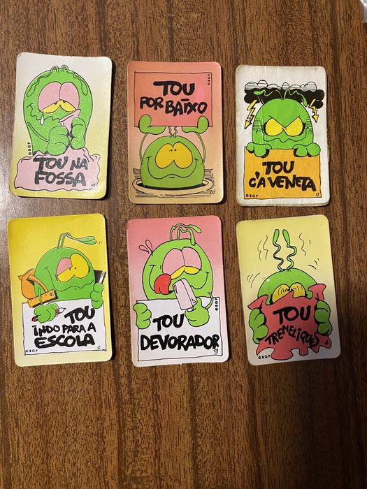 Cromos TOU Bolicao anos 90 e outros