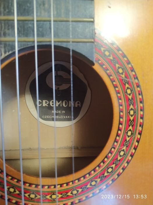 Гітара Кремона Чехословаччина