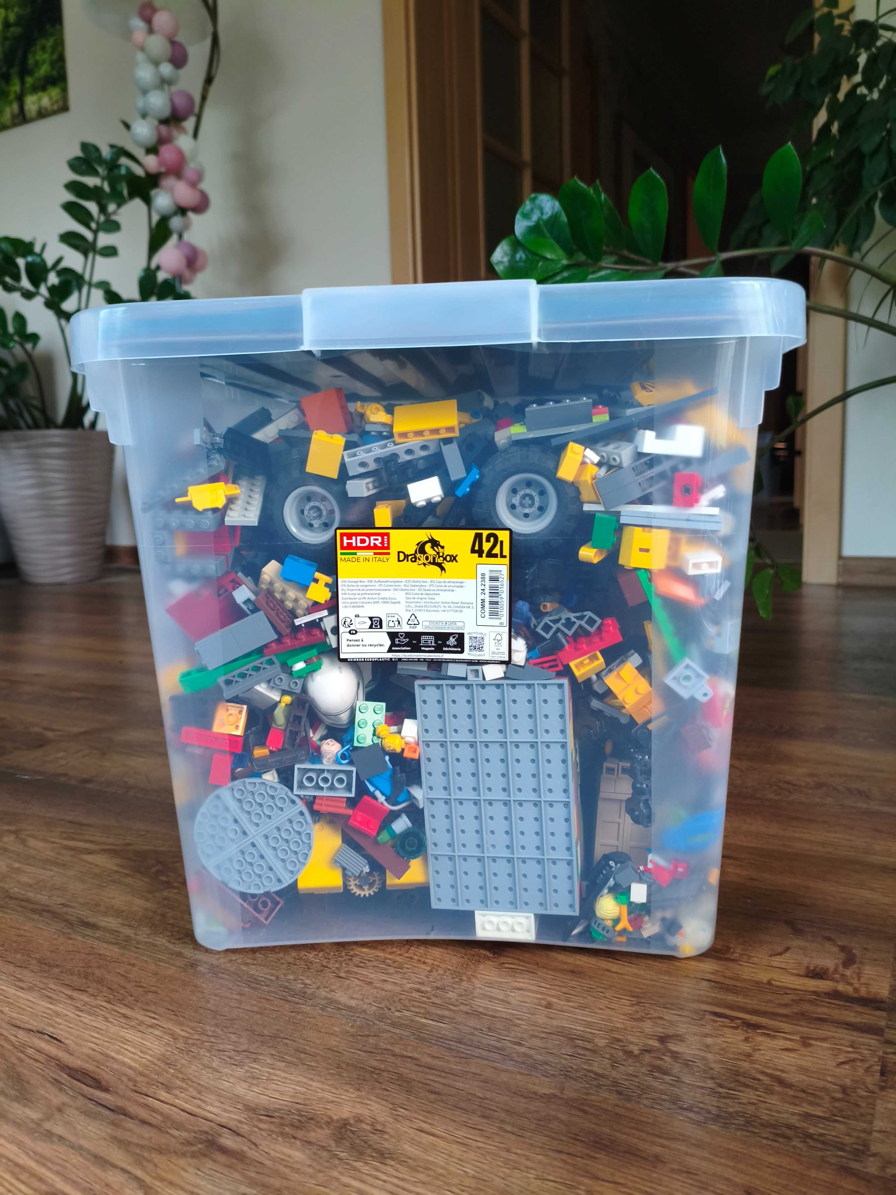 Duży karton LEGO mieszane