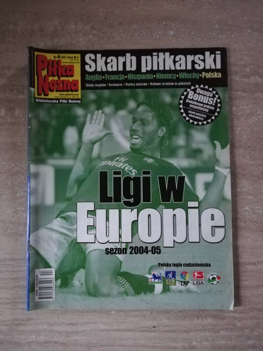 Skarb kibica. Ligi w Europie 2004-05