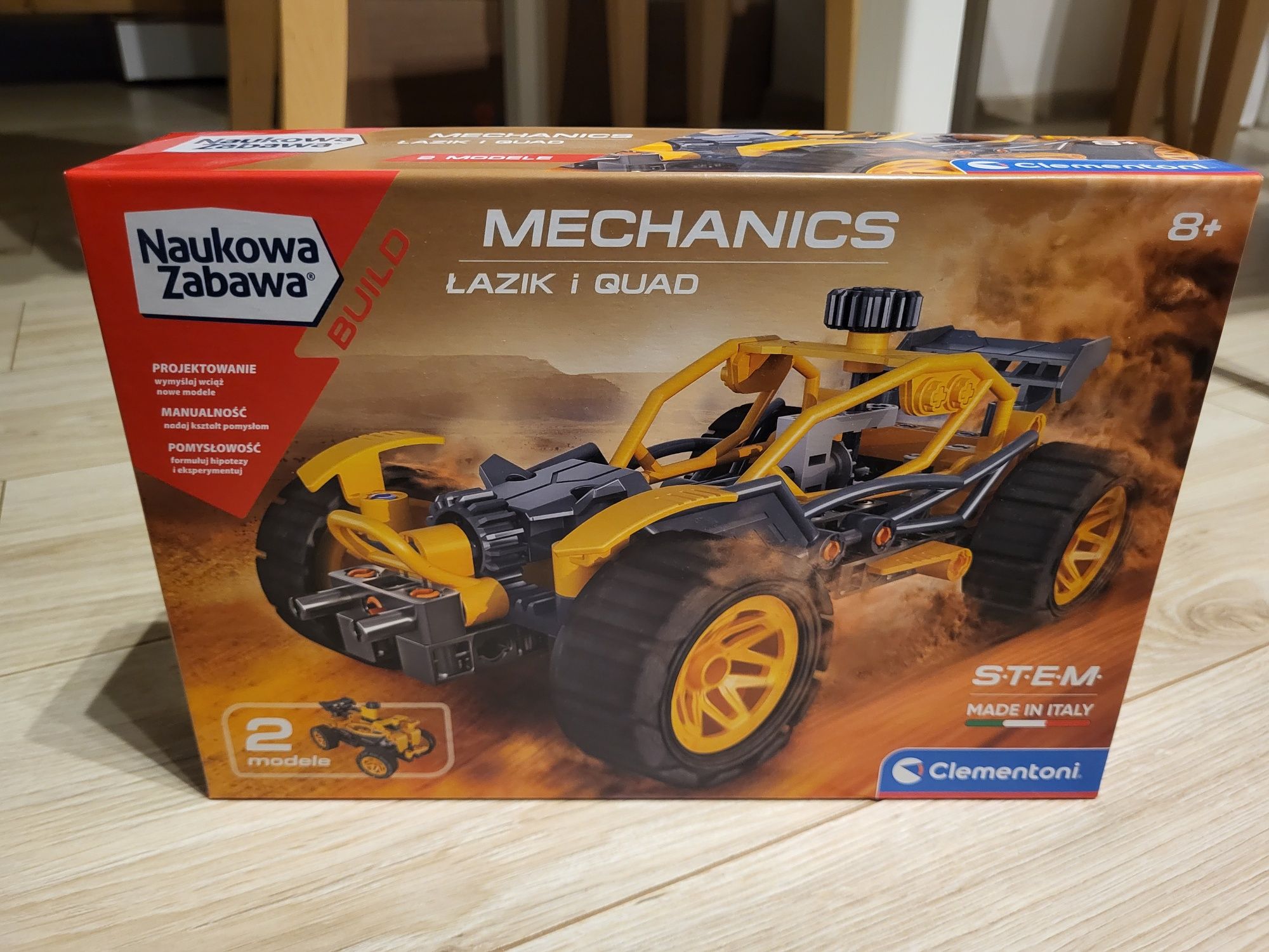 Klocki Mechanics  łazik i quad CLEMENTONI