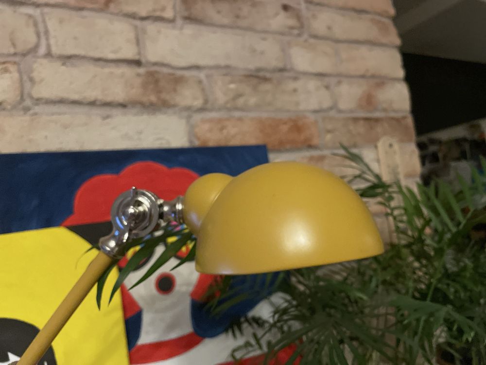 Wyjątkowa lampa szafkowa, biurkowa. Wysoka 40 cm