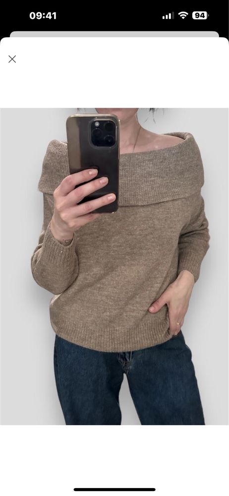 H&M кашеміровий светр