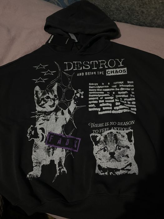 Худі хаус з котиками y2k