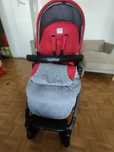 Trio Peg-Pérego + isofix+ acessórios sol/chuva
