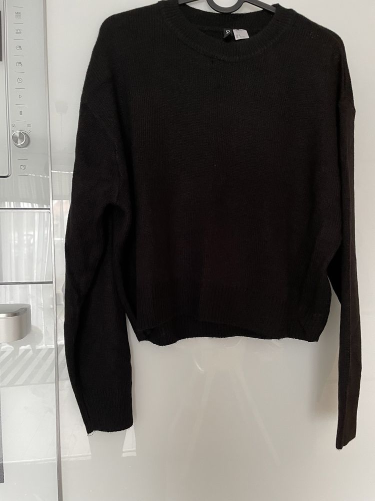 Nowy Sweter/sweterek z miękkiej dzianiny H&M rozm S czarny