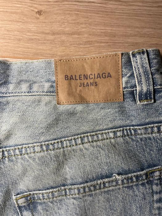 BALENCIAGA LOST TAPE FLARED JEANS кльош клеш джинсы джинси баленсиага