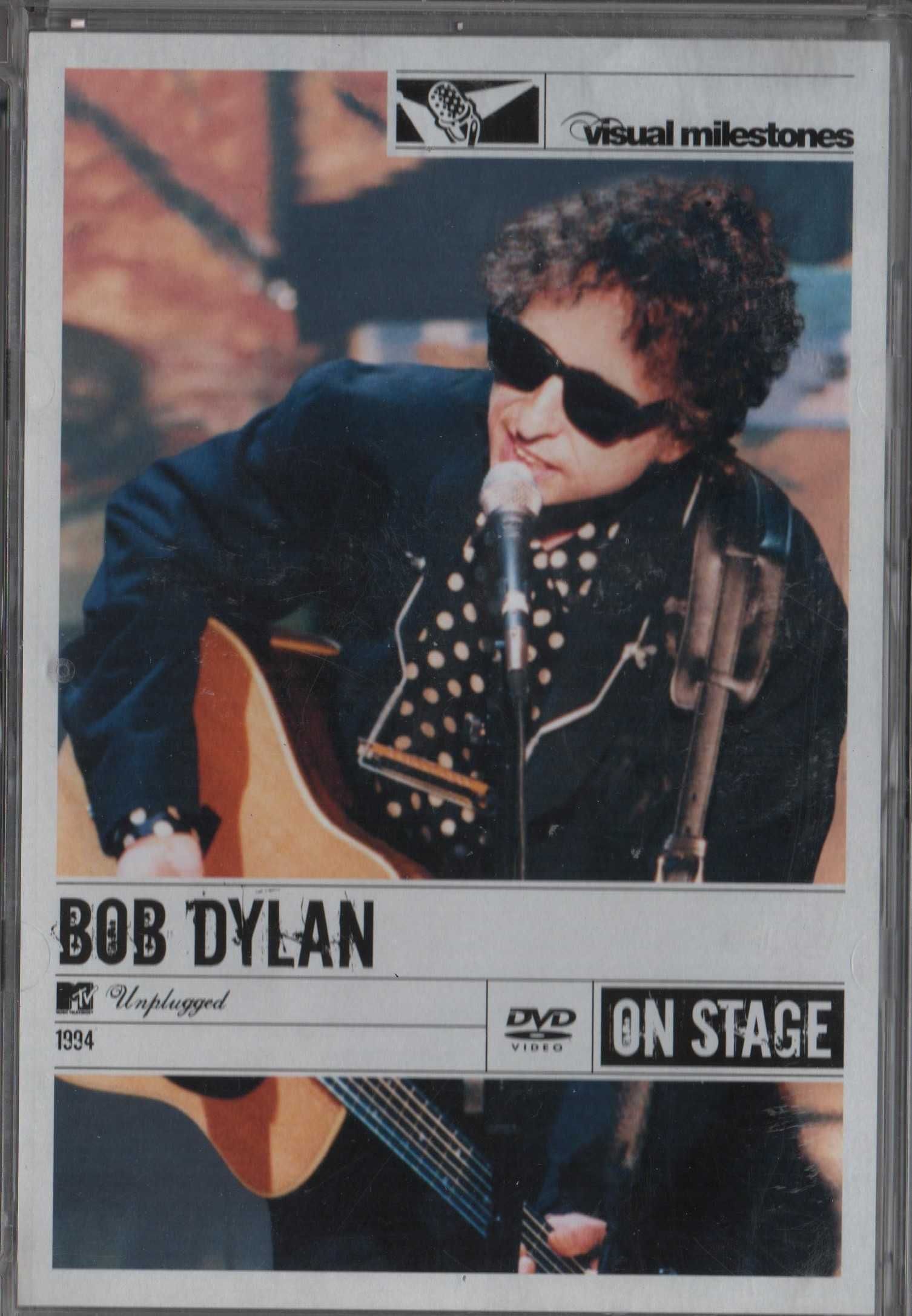 Dvd Bob Dylan MTV Unplugged On Stage - musical