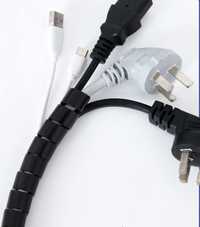 Спиральная обвязка проводов кабелей гидравлических шлангов