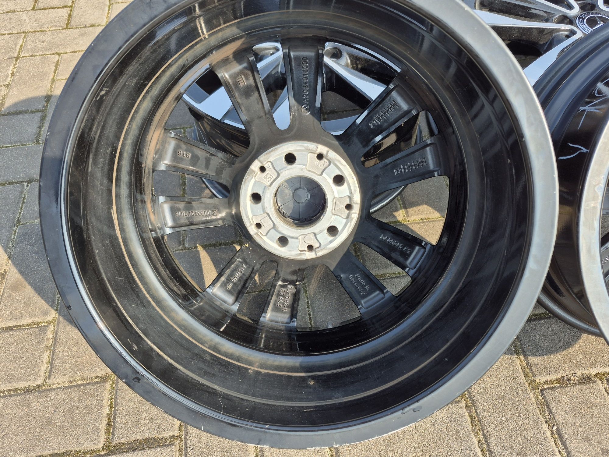 Felgi Alu Oryg MERCEDES CLK z Czujniki 2xSzerokość 5x112 17 Cali 7J 8J