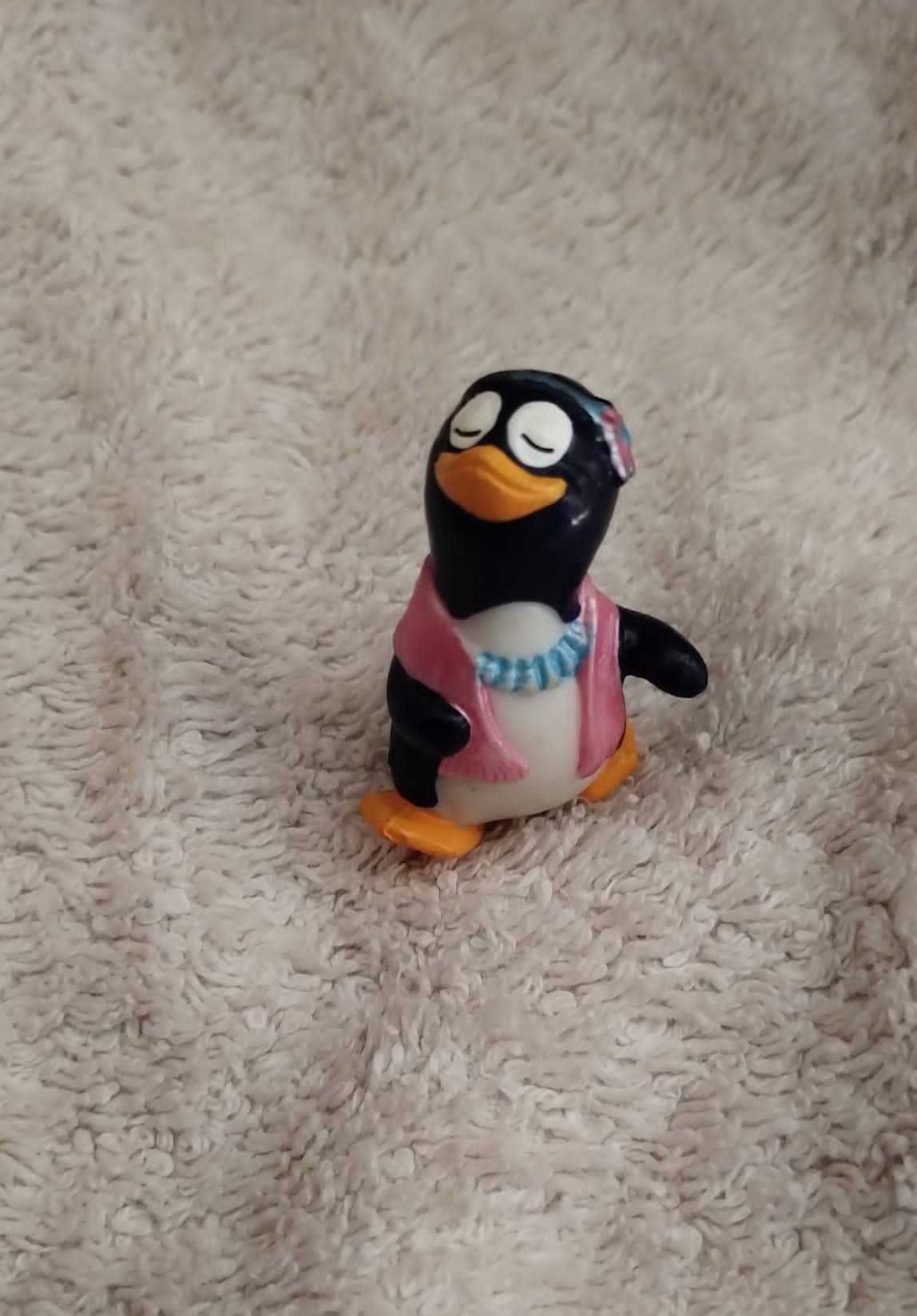 kinder niespodzianka, elegancka pingwinka, PINGWIN, zabawka, figurka