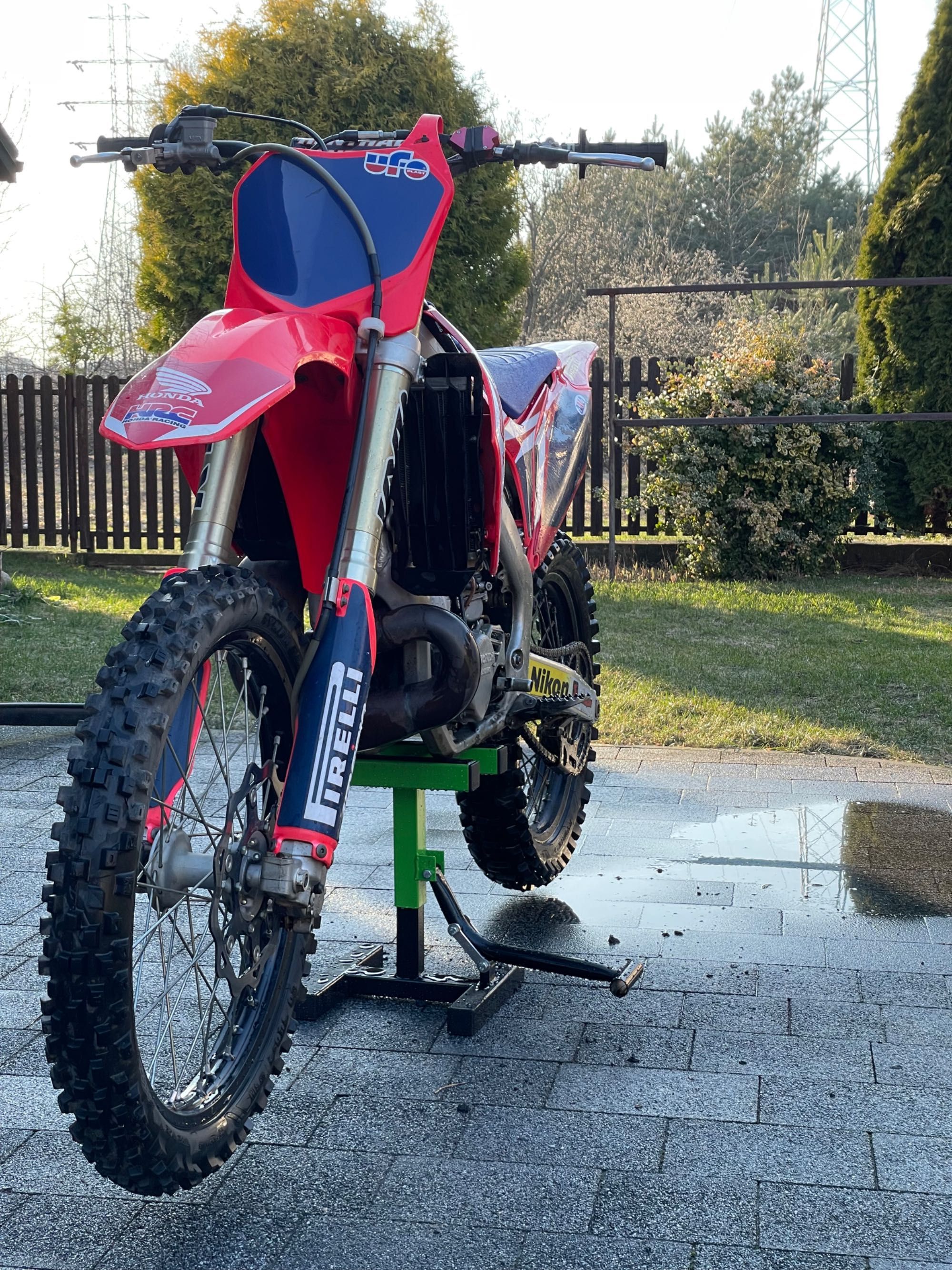 Honda cr250af cross