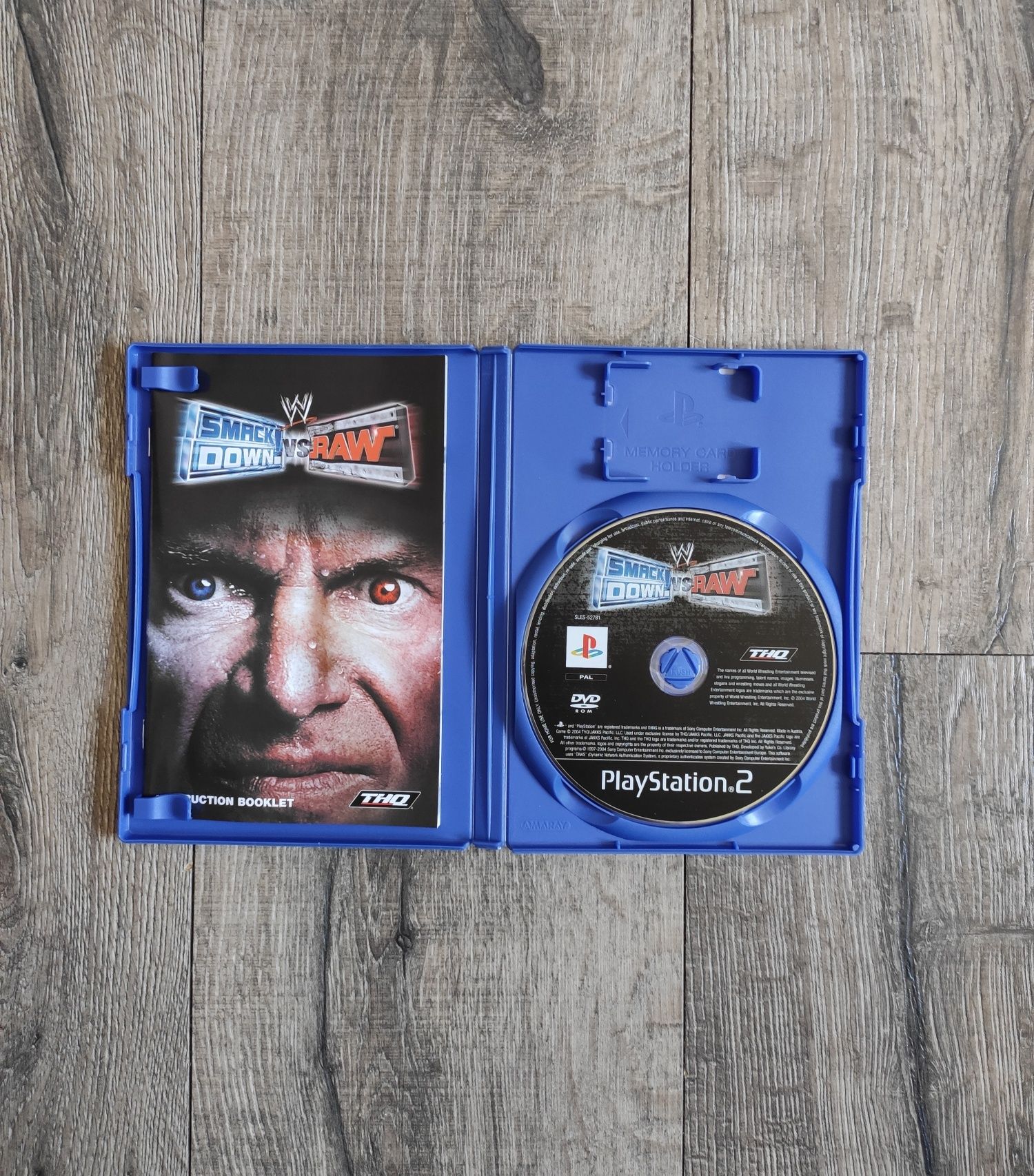 Gra PS2 WWE SmackDown! Vs Raw Wysyłka OLX Gwarancja Pobranie Elbląg