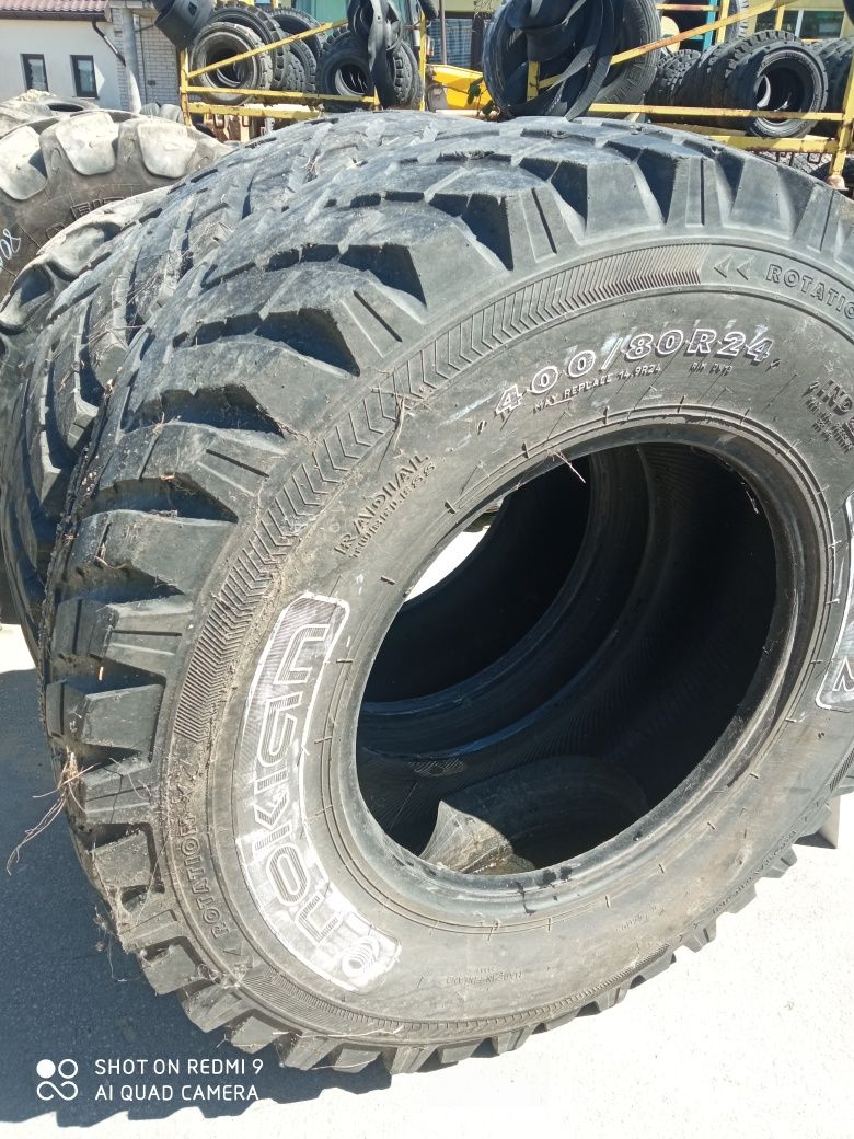 400/80R24(14.9R24) Nokian Opony używane rolnicze para cze para