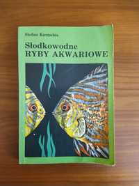 Słodkowodne ryby akwariowe Stefan Kornobis 1990 akwarystyka akwarium