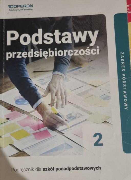 Podręcznik Podstawy przedsiębiorczości - wydawnictwa operon