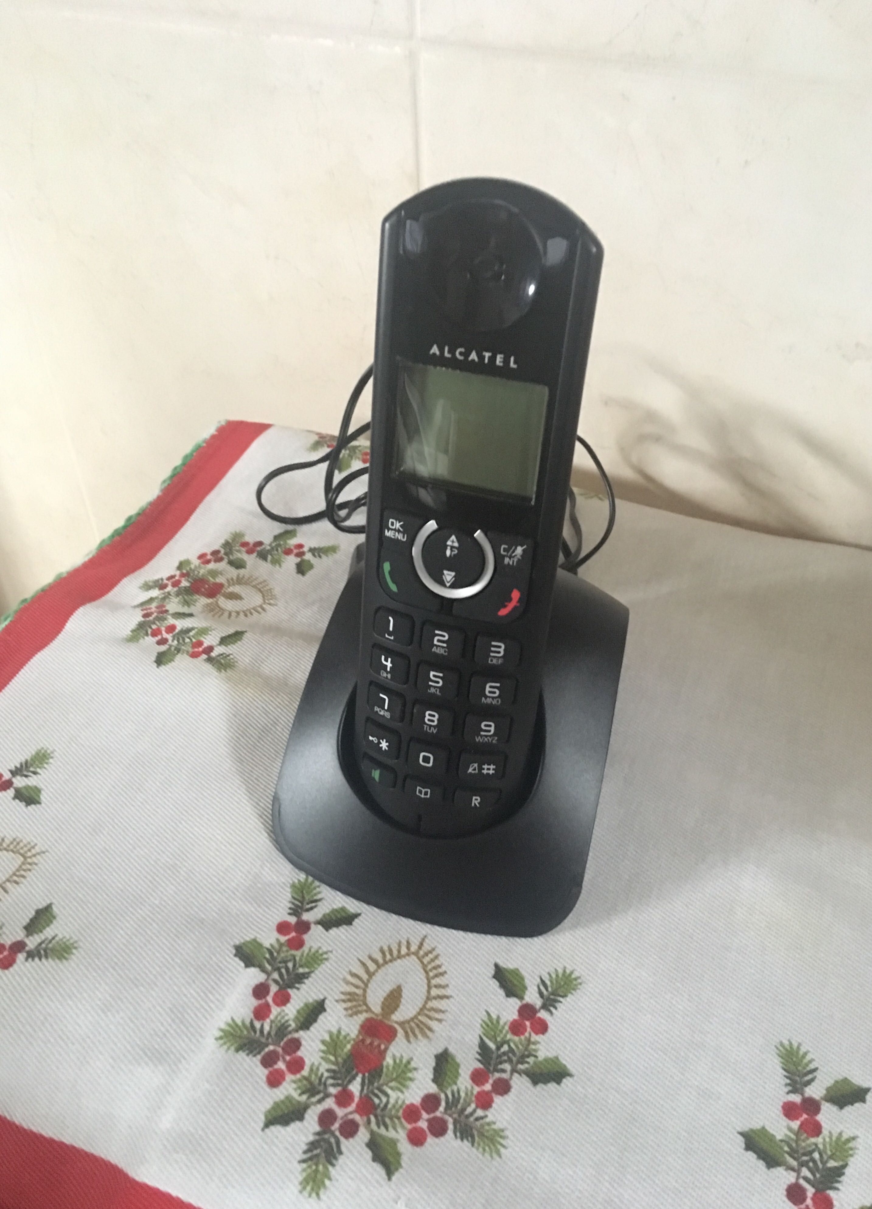 Alcatel F380-S Telefone sem fios (Novo em caixa)