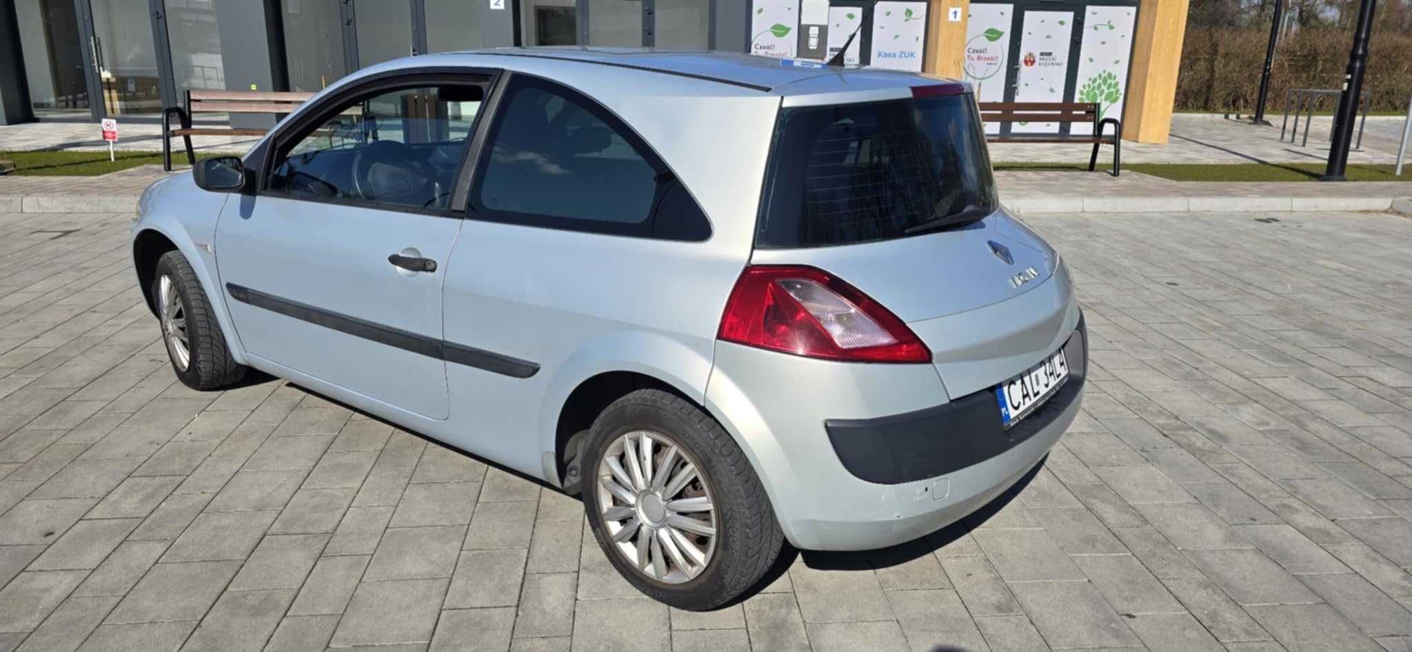 Renault Megane II 1.6 benzyna 2003r klimatyzacja