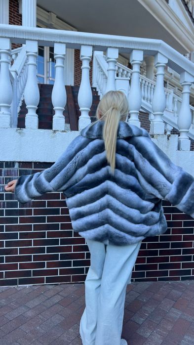 Шуба кимоно шиншилла орилаг не норка